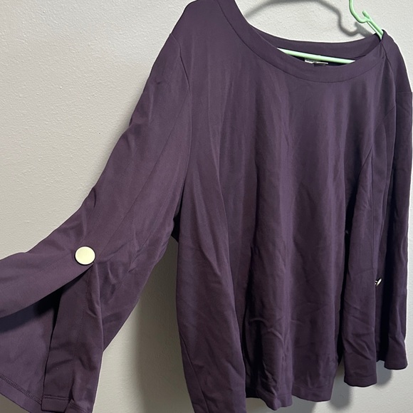 Chico's Tops - Chico's Deep Purple Long Sleeve Top